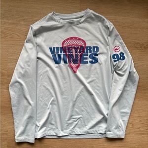 Vineyard Vines Lacrosse Graphic Long Sleeve -Performance